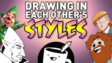 We Draw Nintendo Characters in Each Other