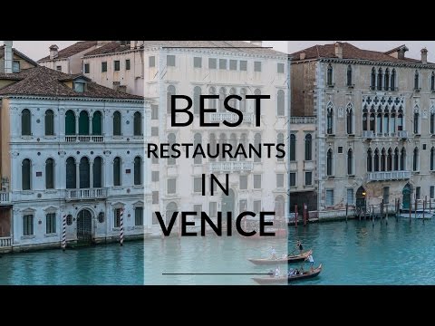 วีดีโอ: ร้านอาหารใดที่ควรค่าแก่การเยี่ยมชมเมื่อไปเวนิส