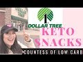 Dollar Tree Haul 💲 Keto Snacks 💲 Keto Foods