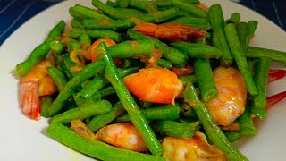 Resep Tumis Buncis Udang