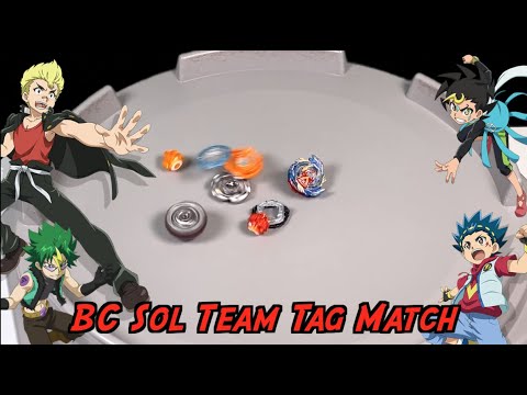 Beyblade Burst God BC Sol <strong>Team</strong> Matchㅣ베이블레이드 버스트 갓 팀 태그매치ㅣ시스코&amp;<strong>amp</strong>;호락vs강산&amp;<strong>amp</strong>;쿤 Silas&amp;<strong>amp</strong>;Ranataro vs Valt &amp;<strong>amp</strong>;Cuza
