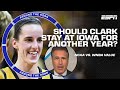 Caitlin Clark is worth more NOW than she&#39;d be in the WNBA! - Frank Isola 😮 | Around The Horn