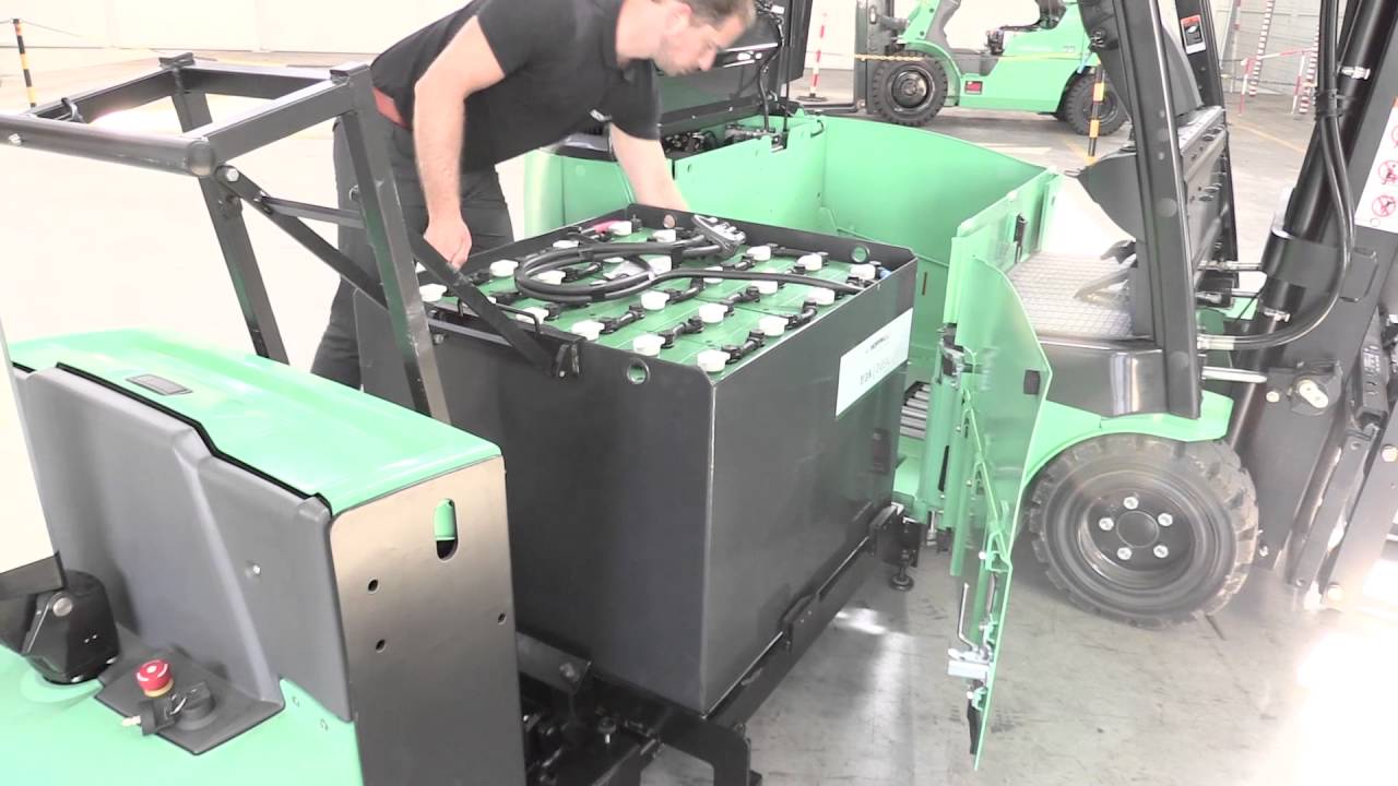 Mitsubishi EDiA EM Battery Exchange YouTube