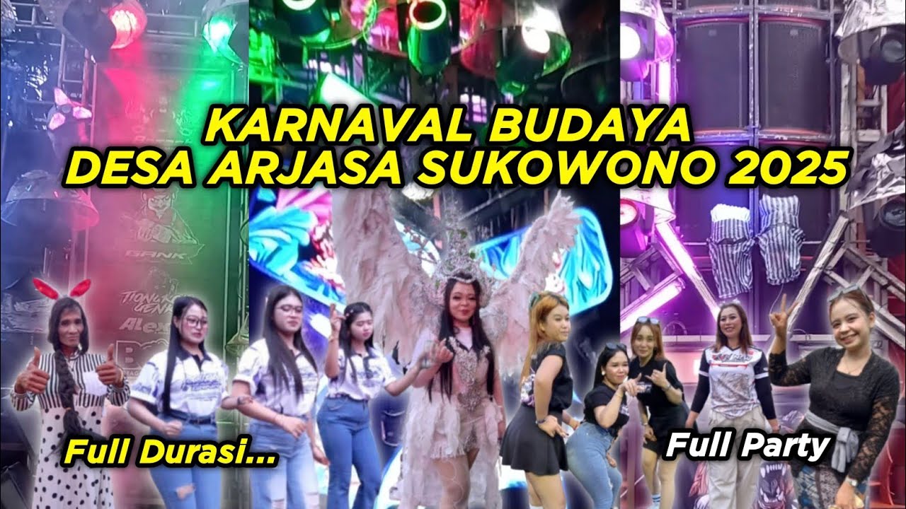 KARNAVAL BUDAYA DESA ARJASA SUKOWONO 2025