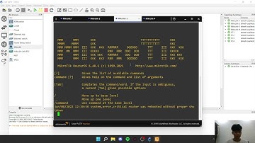 Routing OSPF dengan 4 Mikrotik pada GNS3
