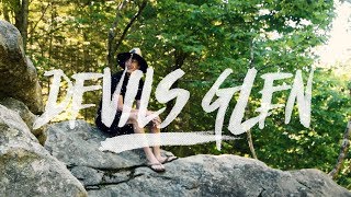Devils Glen Cliff Jumping with Rhone Apparel