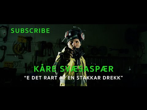 KÅRE SVÆSASPÆR "E det rart at en stakkar drekk" (offisiell musikkvideo)