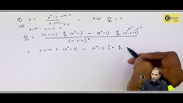 Quotient Rule of Differentiation - Problem 2 - Differentiation - Mathematics Class 12
