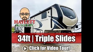 2020 Montana 294RL or 295RL Full Time 34ft Keystone Luxury Fifth Wheel RV