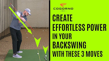 GOLF: How To Create Effortless Power In Your Backswing With These 3 Moves