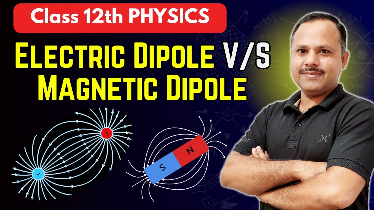 Electric Dipole and Magnetic Dipole | Magnetism and Matter | 12th #neet ...