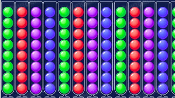 Ball Sort color Puzzle Game || Level 851-860 #ballsortpuzzle #ballsort #ballgame