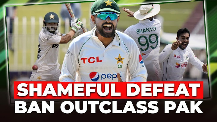 Shameful Defeat | Bangladesh Outclass Pakistan | White Wash Completed