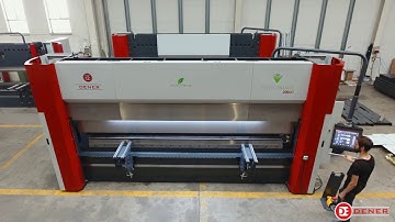 ELEKTRYCZNE PRASY KRAWĘDZIOWE NAPĘDZANE SERWOMOTORAMI DENER SERVOBRAKE 4m 200ton