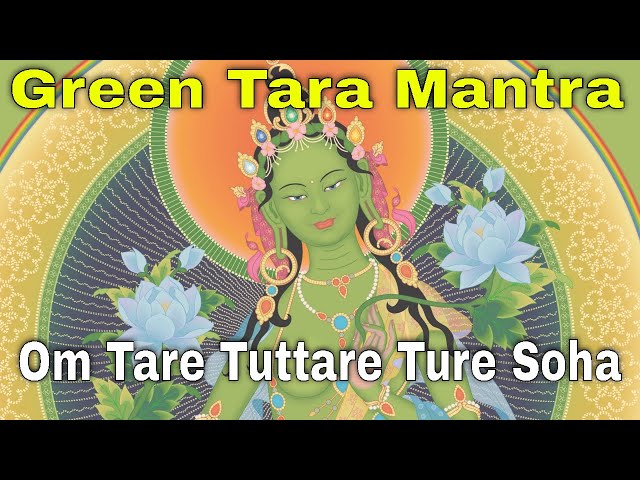 Most powerful protection against negative energy | Green Tara Mantra | Om Tare Tuttare Ture Soha class=