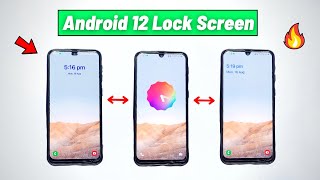 Install Android 12 Screen Lock In any Android Phone || Android 12 Screen Lock