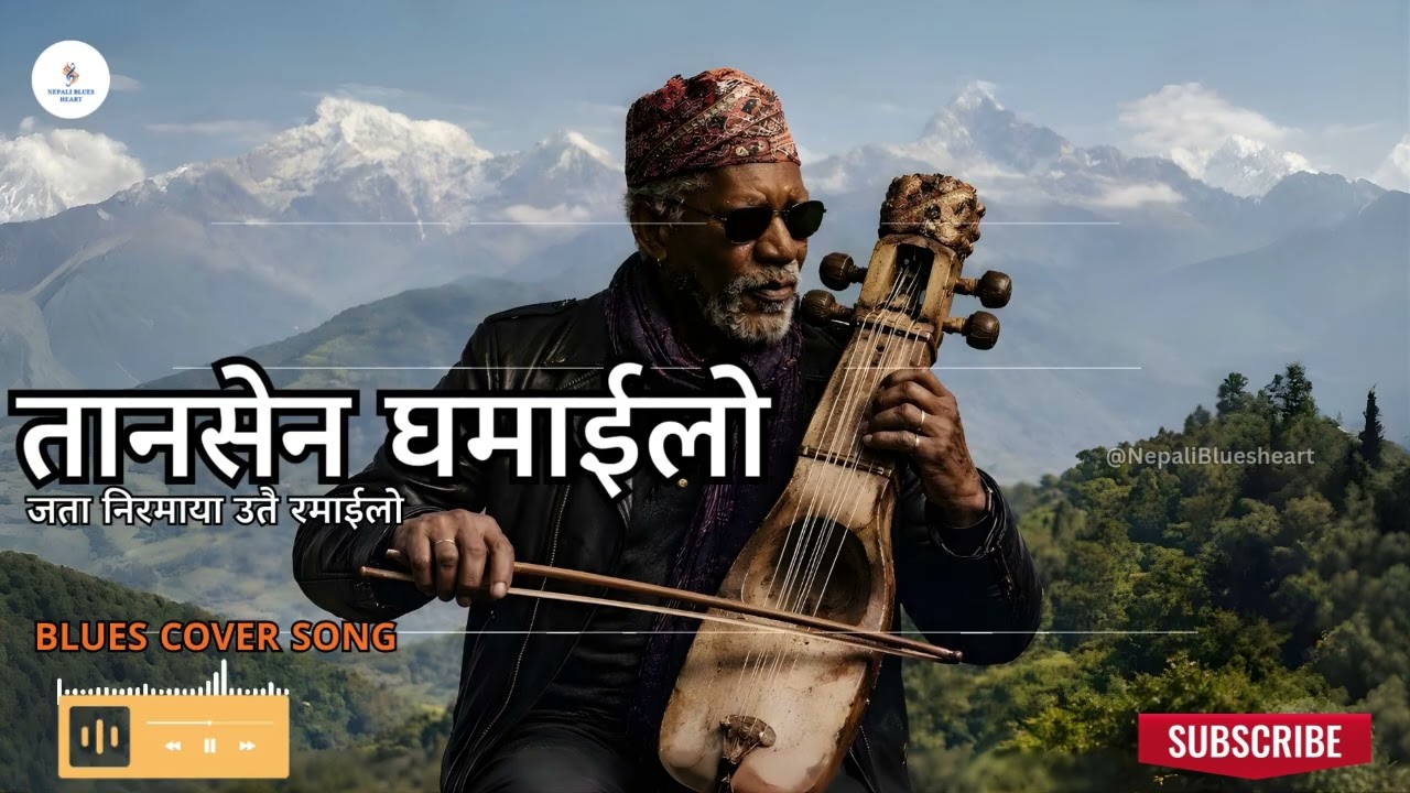 Tansen Ghamailo | Classic Nepali Folk Song | Blues Cover | Nepali Blues Heart