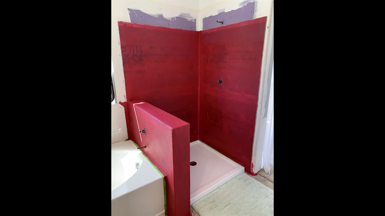 DIY Shower Remodel YouTube