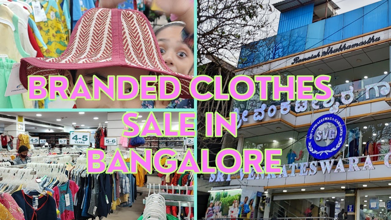 Cheapest Branded clothes sale venkateshwara garments bangalore 