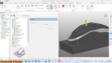 Powermill Swarf Finishing Toolpath Explain For Tamil