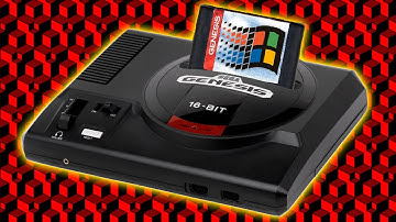 Simulating Windows 95 on the Sega Genesis! - mikeyeldey95 Demo