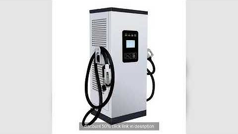 40kW Dual-Gun DC Fast EV Charger with CCS & CHAdeMO Ports, Touchscreen Control, RFID Access,Electric