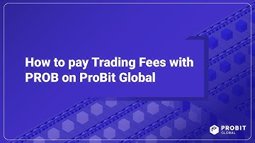 How to pay Trading Fees with PROB on ProBit Global