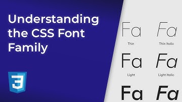 Understanding The Css Font Family