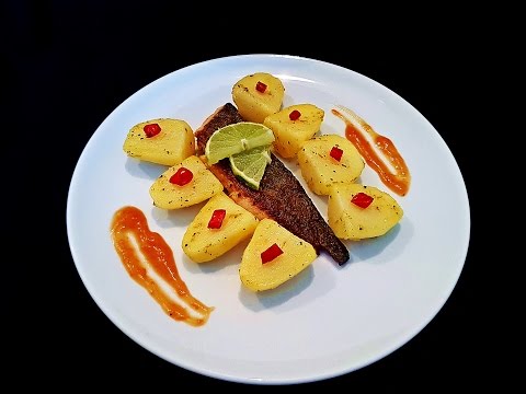 Spicy Sea Bream with Lime Potatoes - Pikantna Orada sa Krompirom i Limetom