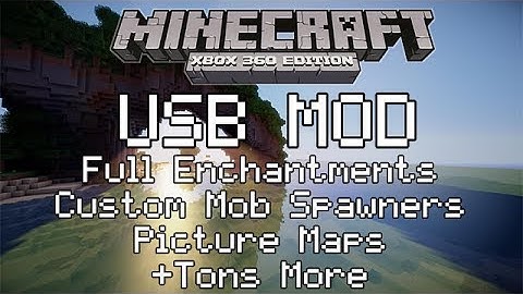 *BEST* How to Mod Minecraft Xbox 360 With a USB - EASY!!
