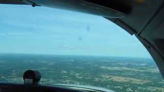 Landing at Akron-Canton after a long day!
