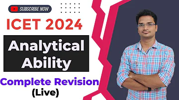 Analytical Ability Live Revision (Complete) | TS ICET 2024 | AP ICET 2024 | SSC Telugu