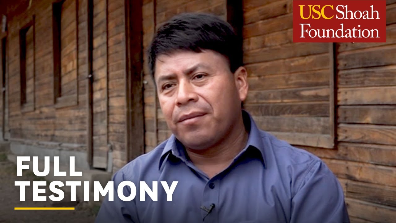 Jesús Tecú Osorio | Guatemalan Genocide Survivor | USC Shoah Foundation ...