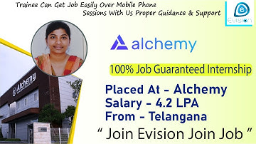Congrats, Shilpa | CHEMICAL ENGINEER | 4.2LPA | Got Selected as System Engineer in "Alchemy Techsol"