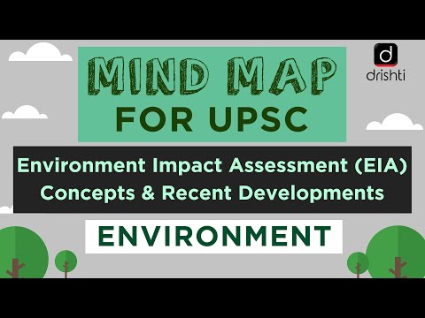 MindMaps for UPSC - Environment Impact Assessment (EIA):Concepts u0026 Recent Developments (Environment)