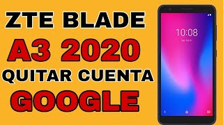 Zte Blade A3 2020 Eliminar Cuenta Google quitar Cuenta Google Zte Blade A3 2020 Bypass Frp