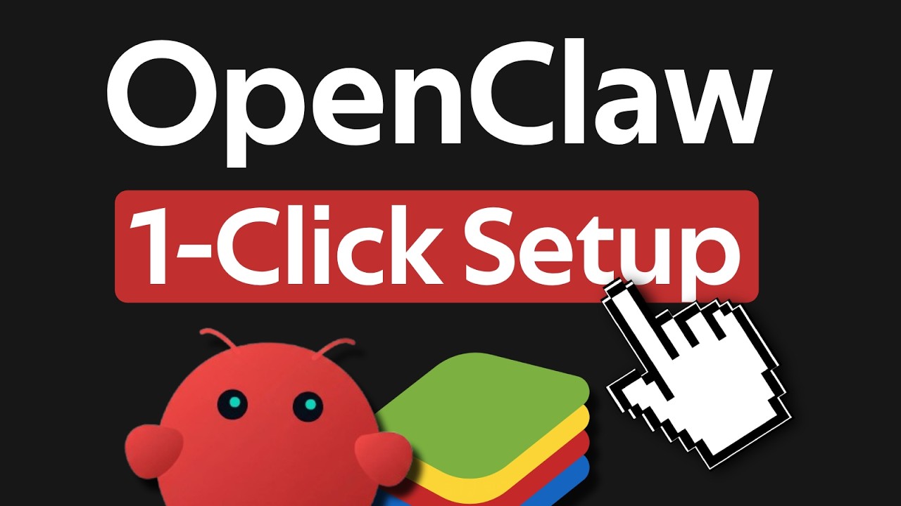 Finally! OpenClaw Installs in One Click Without Any Terminal (BlueStacks AI)