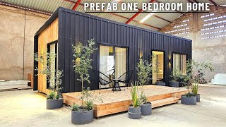 TOURING A Prefabricated Modular ONE BEDROOM POD / Prefabricated Homes in kenya ❤️👌