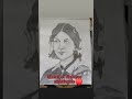 Sketch of Florence Nightingale #shortvideo