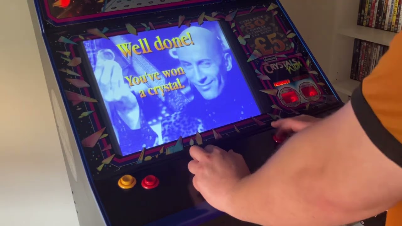 Crystal Maze Arcade - £5 Skill - Barcrest - 1993 - NORMAL PLAY + JACKPOT WIN - 28.07.24