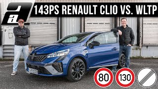 2024 Renault Clio Hybrid | Klein, leicht und SUPER effizient | 80 vs 130 vs VOLLGAS | VERBRAUCHSTEST