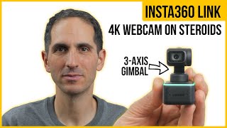 Insta360 Link 4K webcam review | 3-axis gimbal | AI tracking