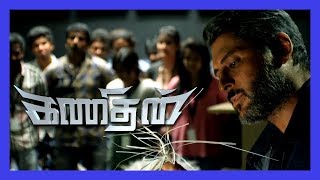 Villain traces out about the fake news | Kanithan Scenes | Villain gets hold of TV reporters