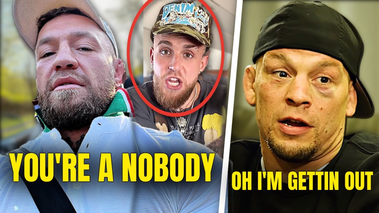 Conor McGregor CALLED OUT By Jake Paul!  Nate Diaz Says He's OUT!  MMA News