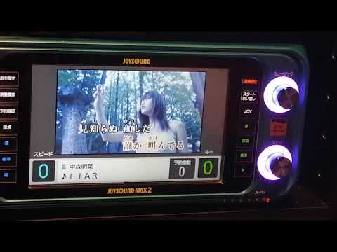 LIAR （カラオケ）歌ってみた 中森明菜