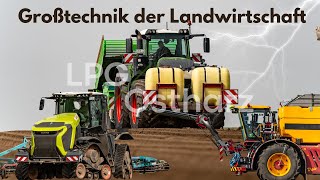 Großtechnik der Landwirtschaft | Ostdeutschland #fendt #agriculture #lpgostharz #fyag #tractor