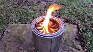 DIY Wood Gas Stove  homemade paint can gasifier. Simple and cheap.