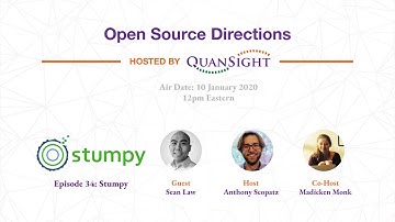 Episode 34: Stumpy - Open Source Directions hosted by Quansight