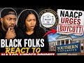 BLACK FOLKS FURIOUS AT NAACP AURGES BOYCOTT SOUTHERN COLLEGE