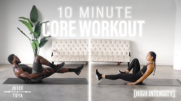 10 Minute High Intensity Abs/Core Workout [For Advanced and Beginners]